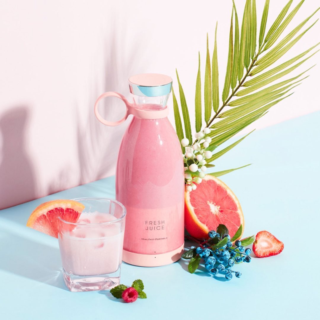Fresh Juice™ – sulčių ir smoothie ginklas kelionėms
