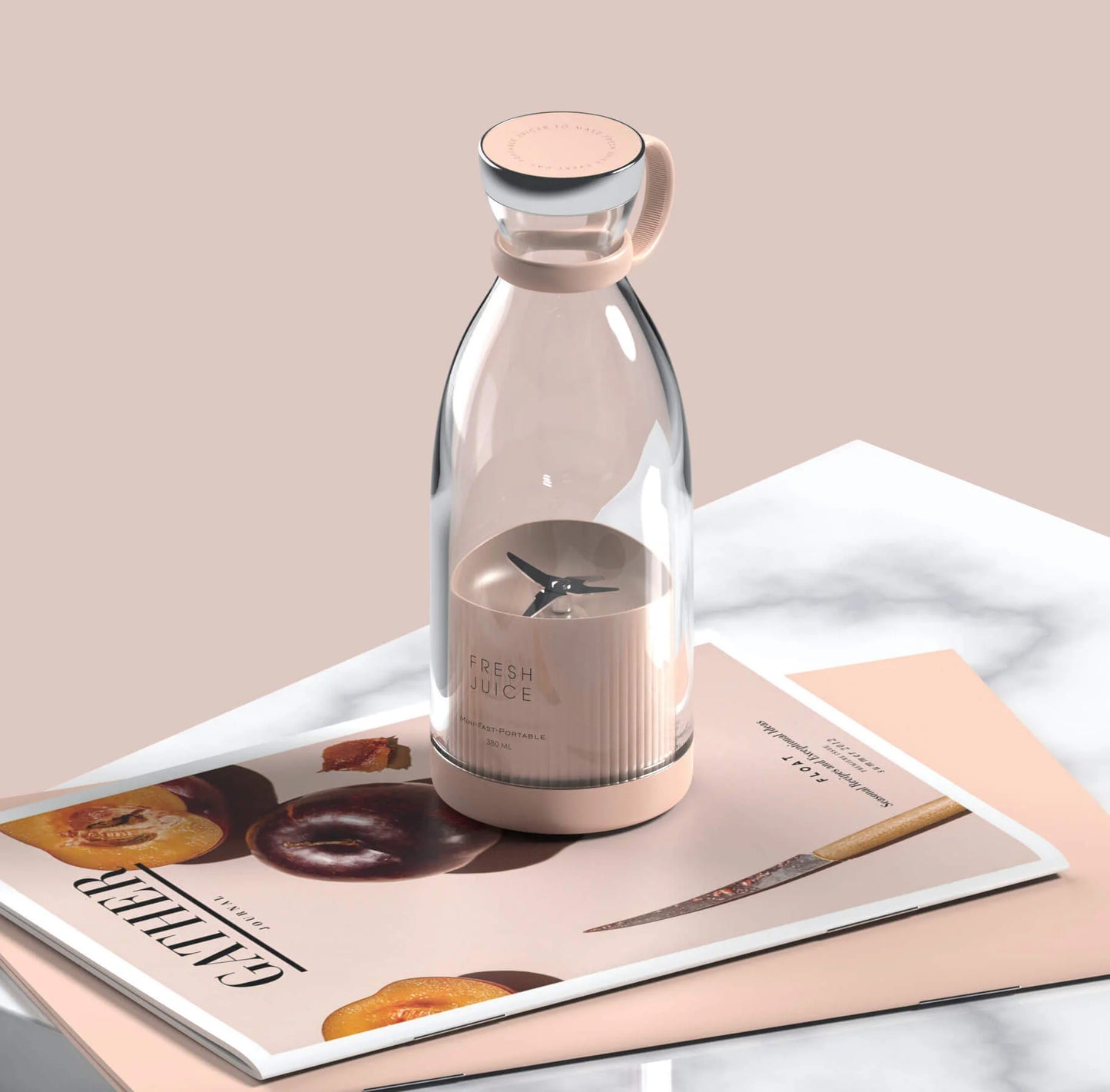 Fresh Juice™ – sulčių ir smoothie ginklas kelionėms